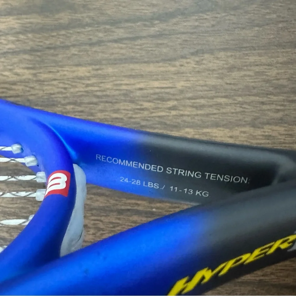 Wilson Hyper Pro Staff 165 Carbon Double Braid Squash Racquet w. case - Picture 2 of 16